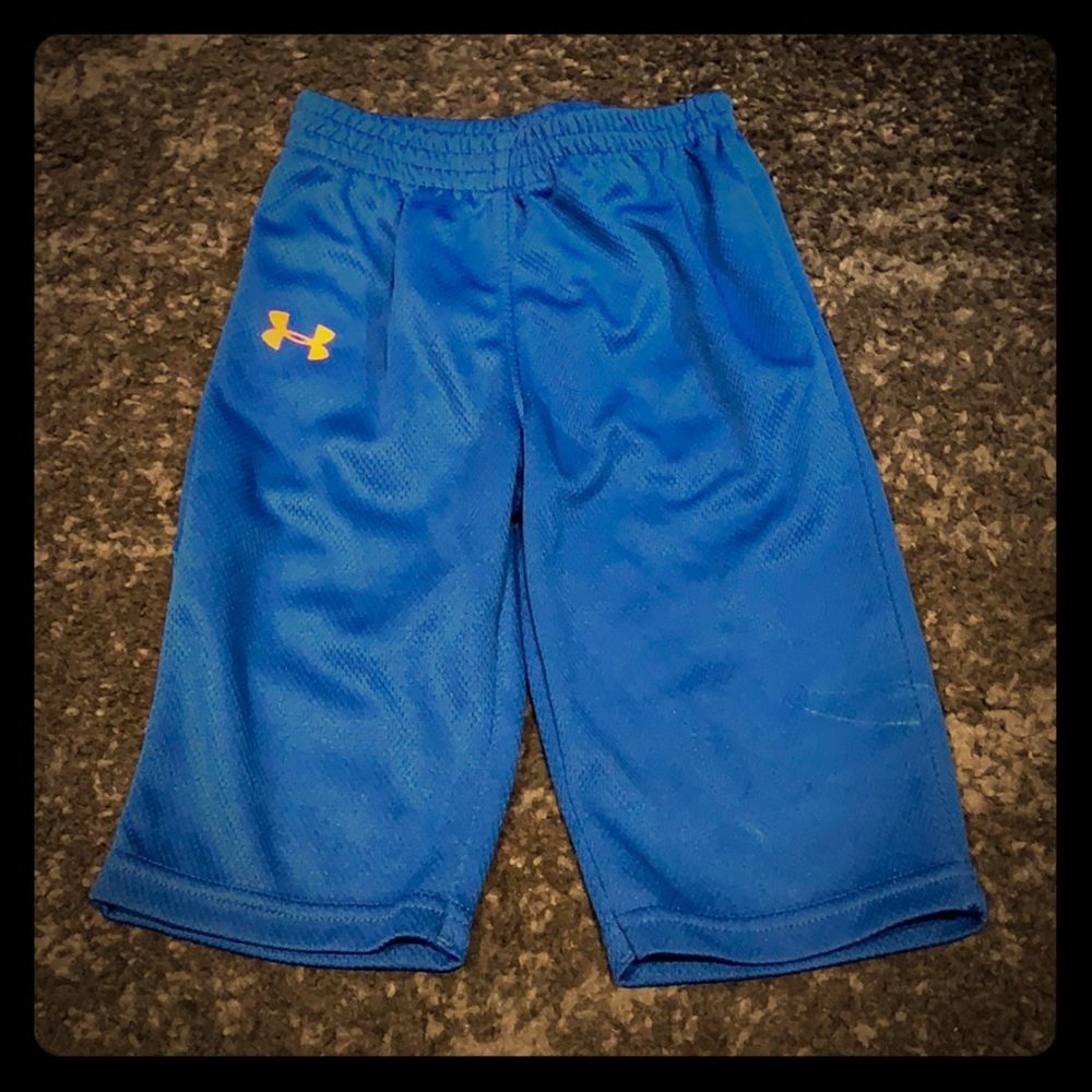 Under Armour Toddler Boys Blue Mesh Pants 👖 6-9M
